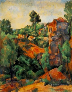  1898 Painting - Bibemus Quarry 1898 Paul Cezanne